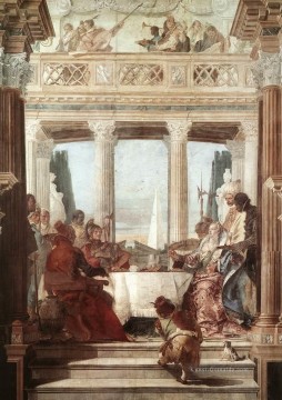 Palazzo Labia Das Bankett von Kleopatra Giovanni Battista Tiepolo Ölgemälde